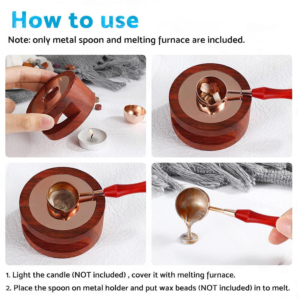 Sealing Wax Furnace Kit Suitable for Candle Stamp Seal