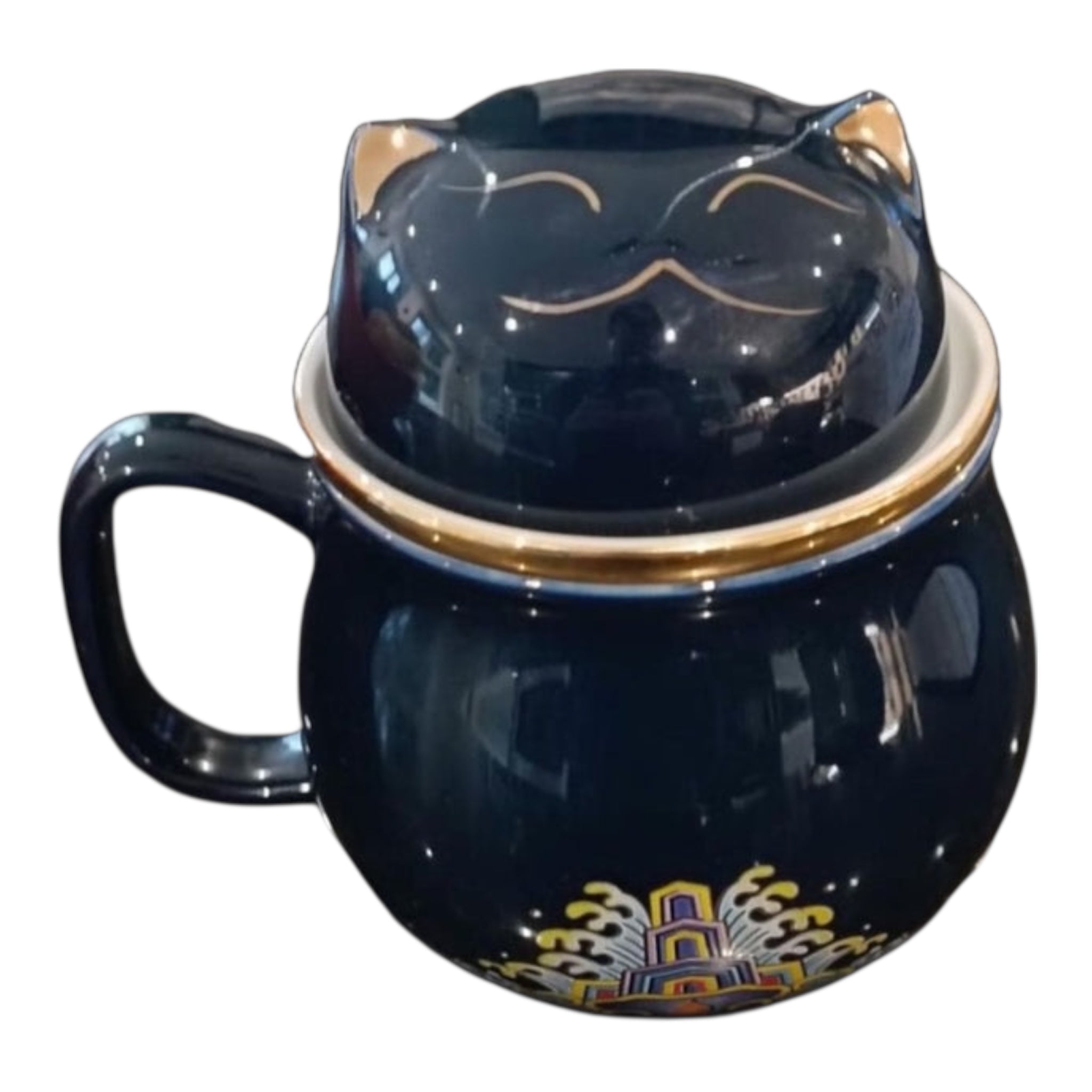 Ceramic Mug/Tea Strainer