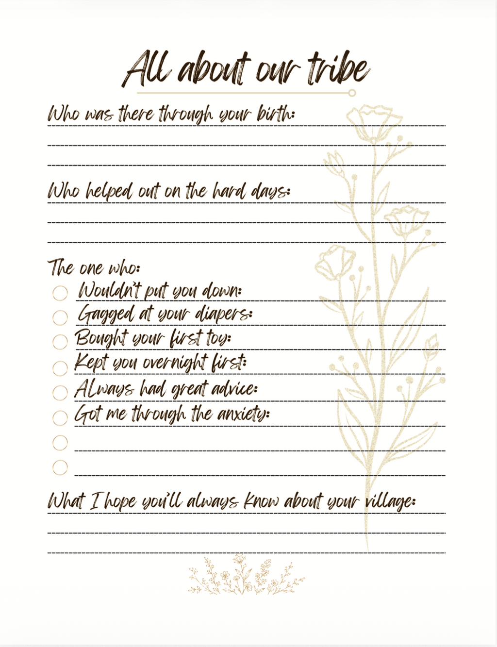 Letters to My Daughter: A Guided Memoir Journal