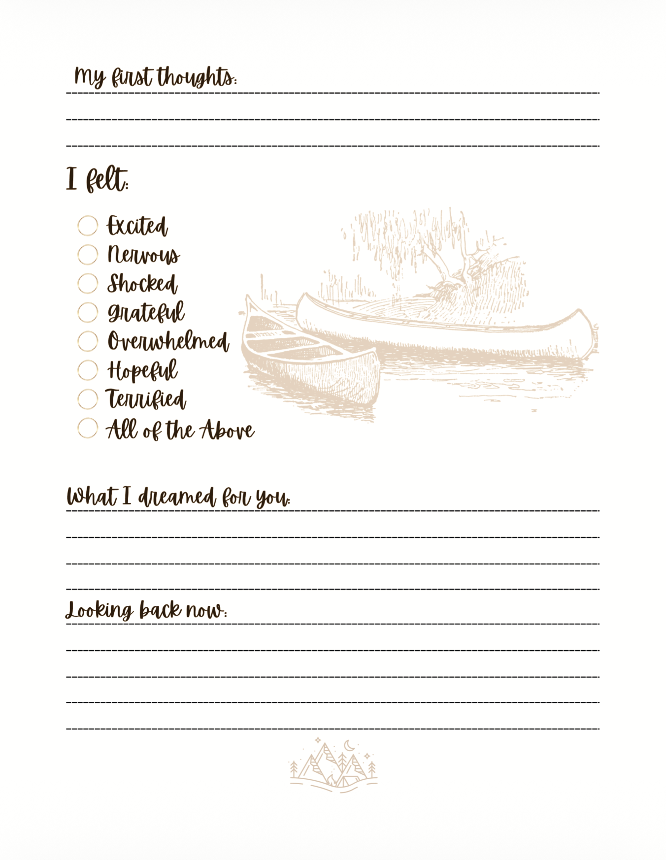 Letters to My Son: A Guided Memoir Journal