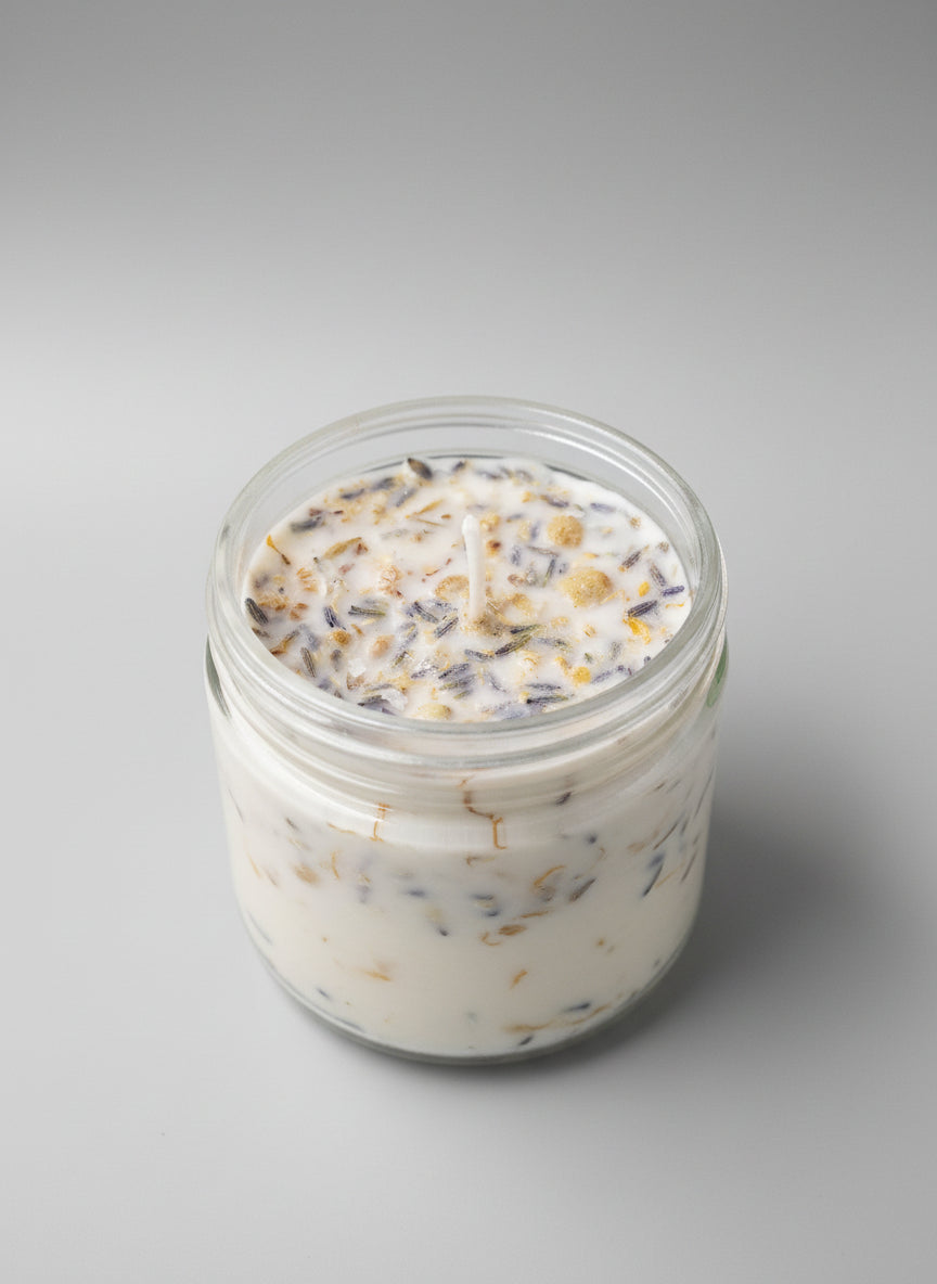 Ease Your Mind Chamomile and Lavender Candle